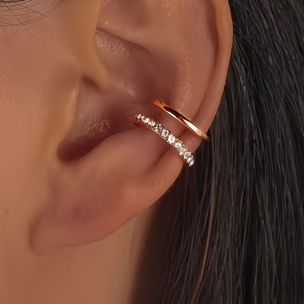 Diamond cuff earring #2299